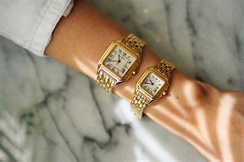 cartier watch panthere mini|cartier panthere watch sizes.